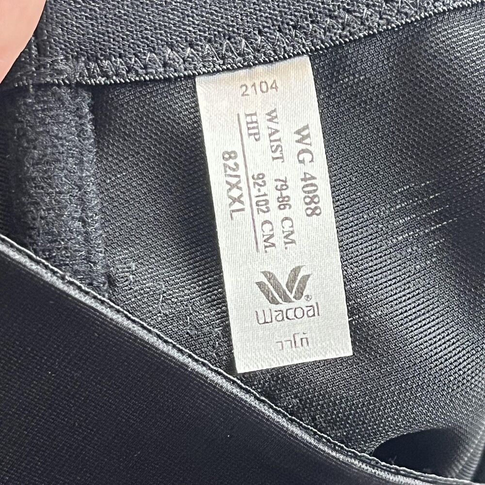 Wacoal Shapewear Shorts Womens XXL Black High Waist Control Smoother Basic - Picture 6 of 8
